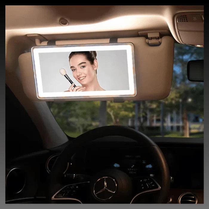 LED Car Sun Visor Vanity Mirror