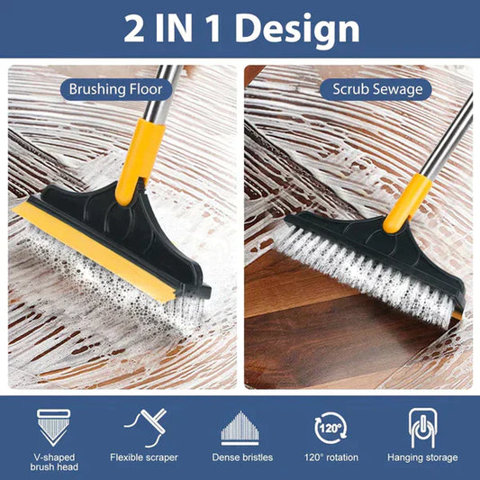 2 In 1 Floor Scrub Cleaning Brush